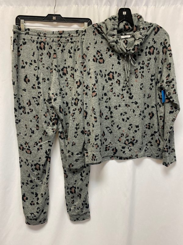 Pajamas 2pc By Maurices In Grey, Size: L Hot on Sale