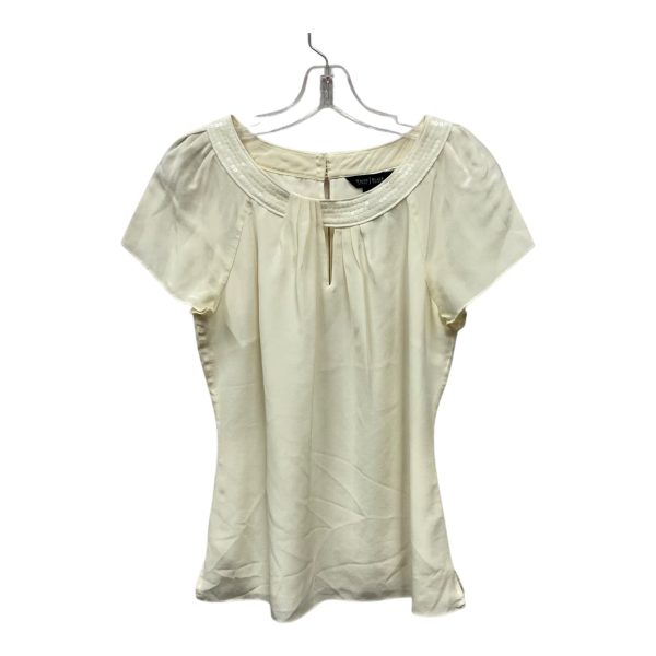 Top Ss By White House Black Market In Cream, Size:S Sale