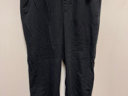 Pants Linen By Gap In Black, Size: 12 Online Sale