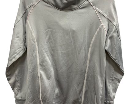 Athletic Sweatshirt Hoodie By Athleta In Grey, Size: L Online Sale