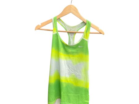 Athletic Tank Top By Nike Apparel In Green, Size: S For Discount