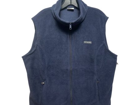 Vest Fleece By Columbia In Navy, Size: 2x Online