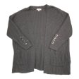 Sweater Cardigan By Boutique + In Black, Size: 3x Cheap