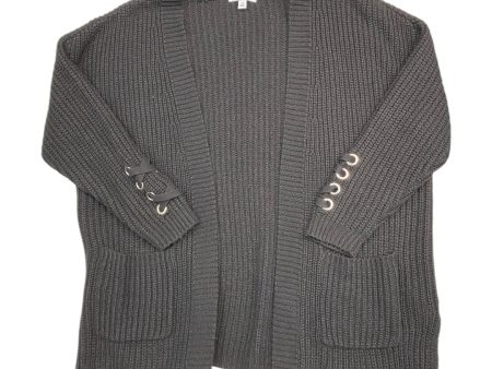 Sweater Cardigan By Boutique + In Black, Size: 3x Cheap