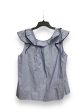 Top Sleeveless By J. Crew In Black & Blue, Size: 1x Discount