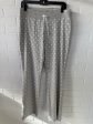 Pajama Pants By Eddie Bauer In Grey & White, Size: S Cheap