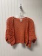 Sweater Cardigan By Chicos In Orange, Size: M Fashion