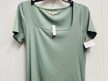 Top Short Sleeve By Madewell In Green, Size: M on Sale