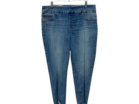 Jeans Jeggings By Chicos In Blue Denim, Size:12 Sale