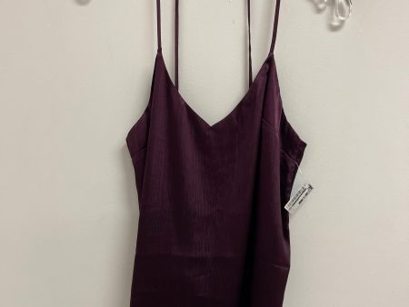 Top Sleeveless By Lush In Purple, Size: M Cheap