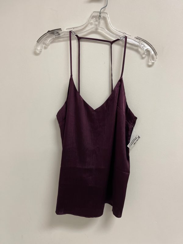 Top Sleeveless By Lush In Purple, Size: M Cheap