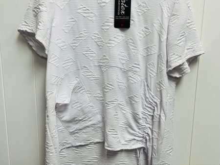 Top Short Sleeve By  artex In White, Size: S Online Sale