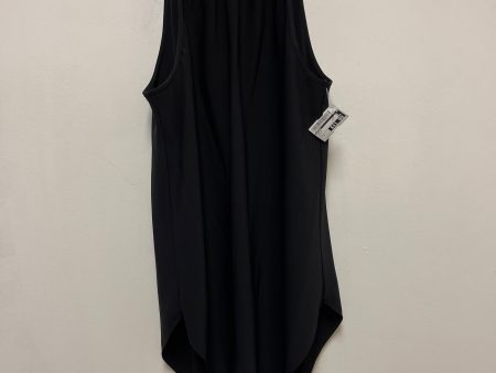 Top Short Sleeve By Alfani In Black, Size: M on Sale