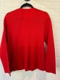 Sweater Cardigan By Cabi In Red, Size: L Online now