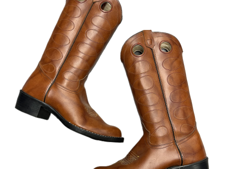 Boots Western By Bronco In Tan, Size: 8.5 Discount