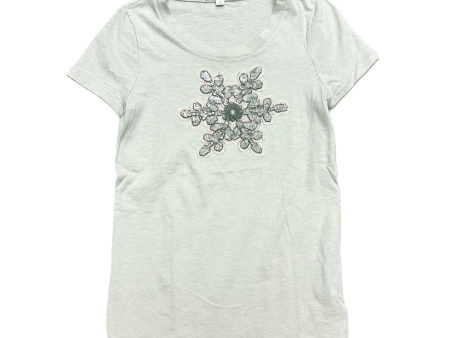 Top Short Sleeve By J. Crew In Taupe, Size: Xs Hot on Sale