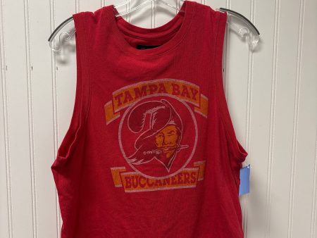 Top Sleeveless By Junk Food In Red, Size: M Online