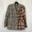 Blazer By Cato In Plaid Pattern, Size: L Online Sale