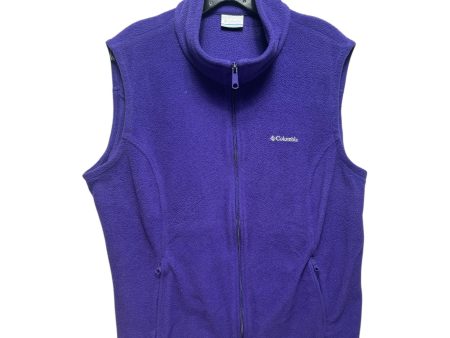 Vest Fleece By Columbia In Purple, Size: 2x on Sale