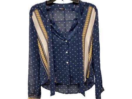 Top Long Sleeve By Dolce Vita In Blue, Size: S Sale