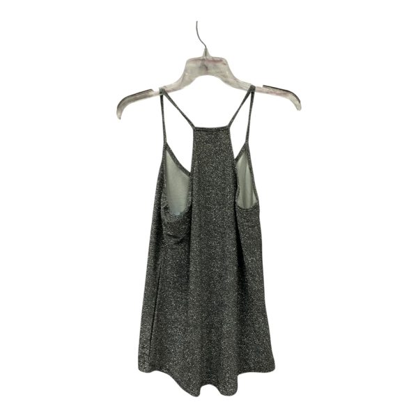 Top Sleeveless By Angie In Silver, Size:L Hot on Sale