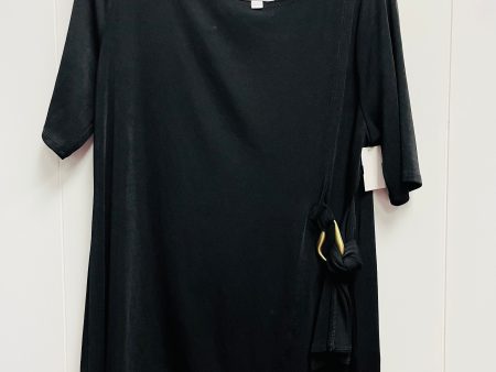 Top Short Sleeve By Chicos In Black, Size: M Online