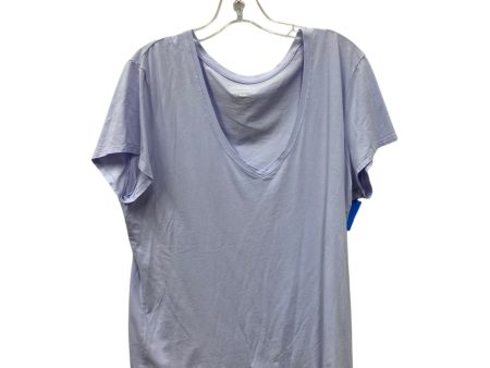 Top Ss By Banana Republic In Purple, Size:Xl on Sale