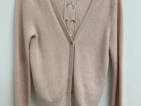 Sweater Cardigan By Cabi In Pink, Size: M on Sale