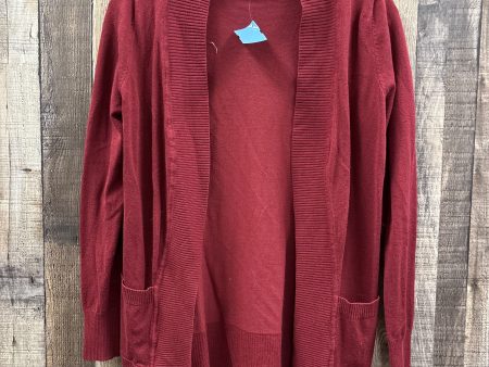 Sweater Cardigan By Cme In Maroon, Size: S Online