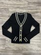 Sweater Cardigan By Express In Black, Size: Xs Online Sale