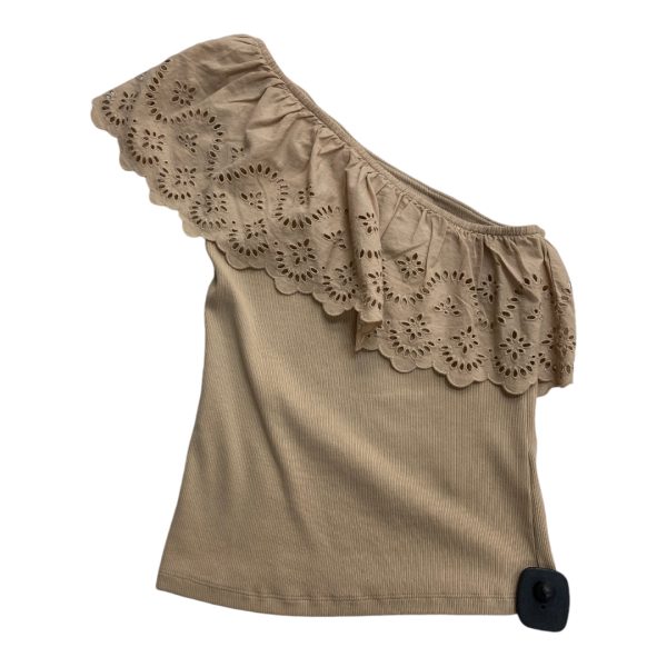 Top Sleeveless By Old Navy In Tan, Size: S Online Hot Sale