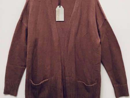 Sweater Cardigan By Active Usa In Mauve, Size: L For Cheap