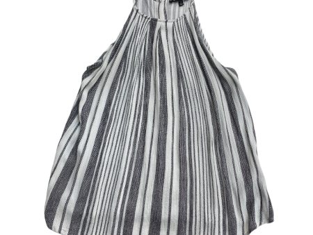 Top Sleeveless By Staccato In Black & White, Size: S on Sale