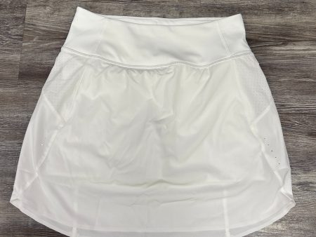 Athletic Skort By Athleta In White, Size: Xs Supply