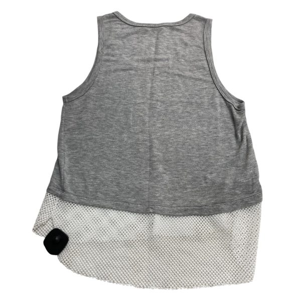 Top Sleeveless By Wish & Whim In Grey & White, Size: S For Sale