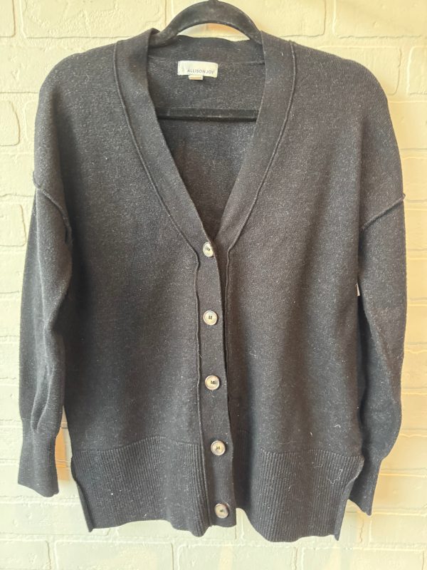 Sweater Cardigan By Allison Joy In Black, Size: S Cheap