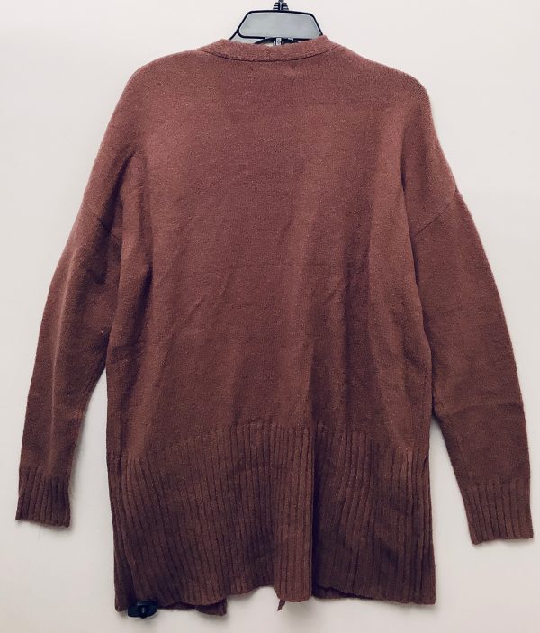 Sweater Cardigan By Active Usa In Mauve, Size: L For Cheap