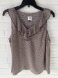 Top Sleeveless By Cabi In Black & White, Size: M Cheap