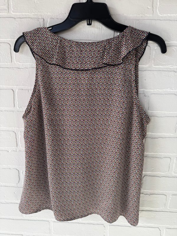 Top Sleeveless By Cabi In Black & White, Size: M Cheap