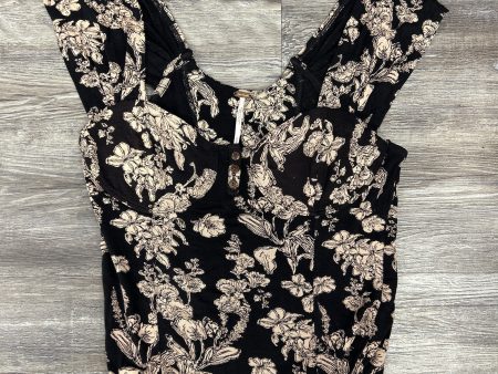 Top Sleeveless By Free People In Black & Pink, Size: M Online