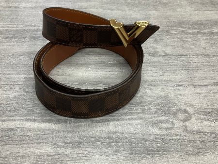 Belt Luxury Designer By Louis Vuitton, Size: Small Online now