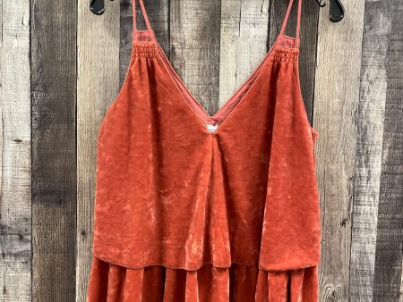 Top Sleeveless By Aerie In Orange, Size: M Online now