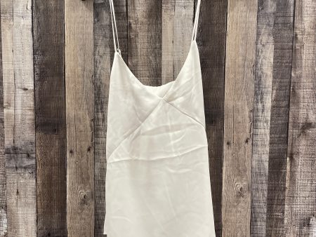 Top Sleeveless By Express In Cream, Size: L For Discount