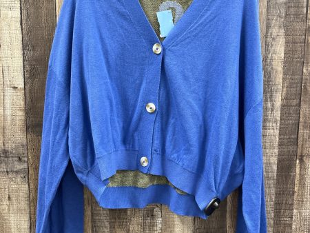 Sweater Cardigan By Clothes Mentor In Purple, Size: Xl For Cheap