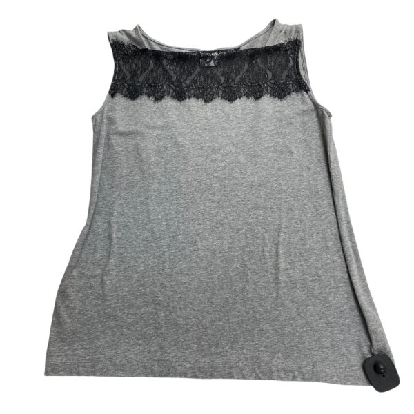 Top Sleeveless By Cabi In Black & Grey, Size: S Discount