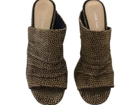 Shoes Heels Block By Gianni Bini In Animal Print, Size: 5 For Discount