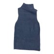 Top Sleeveless By Express In Blue, Size: S Discount