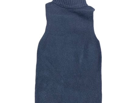 Top Sleeveless By Express In Blue, Size: S Discount