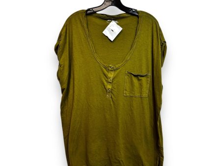 Top Sleeveless By Aerie In Olive, Size: L Online Hot Sale