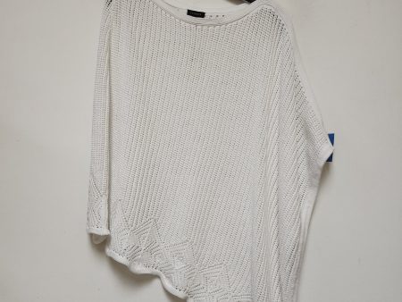 Poncho By Talbots In White, Size: Xs Sale